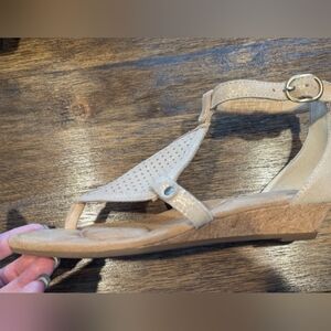 Koolaburra Sandals with Diamond Perforation